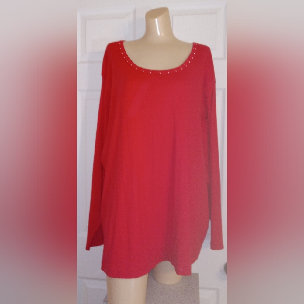 NWT Women's Size 26/28 Long Sleeved Blouse From White Stag
